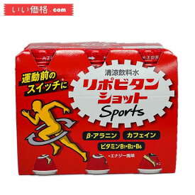 リポビタンショット for Sports 100ml×6本 【賞味期限：2025.02】