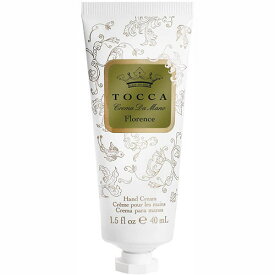 トッカ(TOCCA) ハンドクリーム フローレンスの香り 45mL (ガーデニアとベルガモットが誘うように溶け合うどこまでも上品なフローラルの香り) 【ボトル凹みあり】