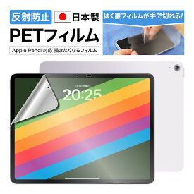 iPad Air 13インチ(M4/M3/M2) フィルム アンチグレア カメラフィルム付 日本製 マット 反射防止 映り込み防止 指紋防止 気泡消失 割れない 保護フィルム ASDEC アスデック NGB-IPA23-Z