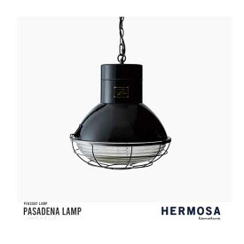 HERMOSA PASADENALAMP BLACK パサデナランプ 1灯 照明 ハモサ ペンダントライト ブラック LED対応 【玄関前渡送料無料-OS】