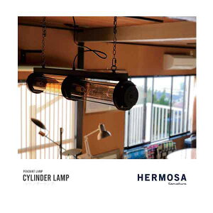 HERMOSA CYLINDERLAMP black V_[v 4 Ɩ nT y_gCg ubN LEDΉ y֑On-OSz