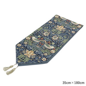 X[p[Z[ |Cg10{ e[ui[ EBAEX D_ William Morris Strawberry Thief u[ 35cm×180cm