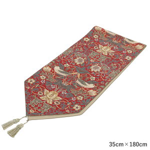 e[ui[ EBAEX D_ William Morris Strawberry Thief bh 35cm×180cm