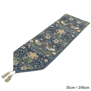 X[p[Z[ |Cg10{ e[ui EBAEX D_ William Morris Strawberry Thief [ u[ 35cm×240cm