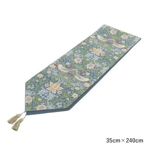 X[p[Z[ |Cg10{ e[ui[ EBAEX D_ William Morris Strawberry Thief u[O[ 35cm×240cm