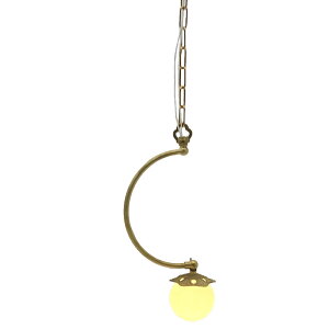 G9LED対応1灯シャンデリアセット 40W相当 ゴールド アンティーク ※電球付属