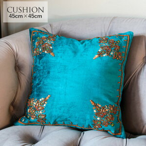 La deco ���E�f�R �r�[�Y �h�J�f�U�C���N�b�V�����J�o�[ 45cm×45cm �t�����`�G�� ���r���O�G��