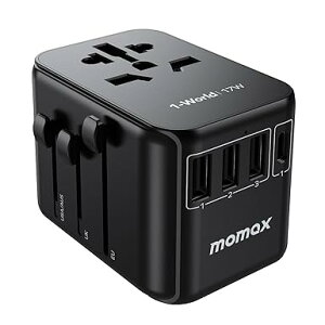 MOMAX ϊvO 17W COϊvO COspdϊvO SEΉ svOA_v^[ 5䓯[d 1*USB-C& 3*USB-A&1*ACRZg P|[g15Wo COpRZg COdϊA