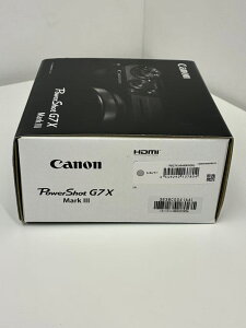 �y�V�i�E���J���zCanon PowerShot G7 X Mark III �f�W�^���J���� 1.0�^CMOS 4K���� Wi-Fi�Ή� ���o�C���~�b�N�X����