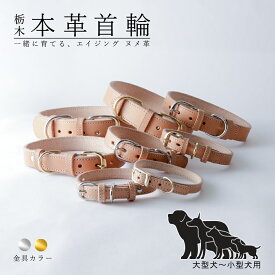【安心の日本製】送料無料 本革 犬 首輪 おしゃれ 犬 首輪 革 日本製 犬 首輪 かわいい 犬 首輪 かっこいい 犬の首輪 犬 首輪 小型犬 革 日本製 革製 皮 レザー 栃木レザー ヌメ革 かわいい ペット用品 犬用品 痛くない 日本製 安心 安全 軽い 軽量 カラー シンプル 10mm
