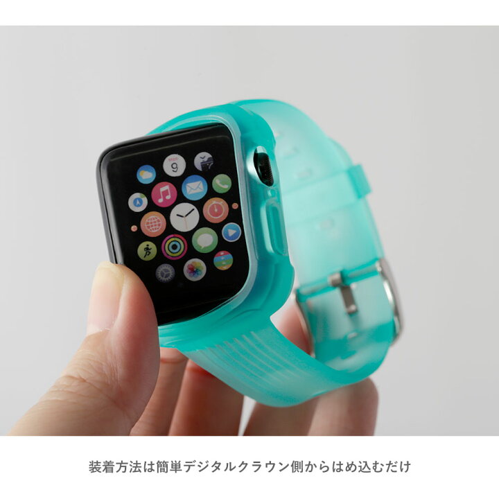 楽天市場】アップルウォッチ10 バンド 一体型 applewatch series10 