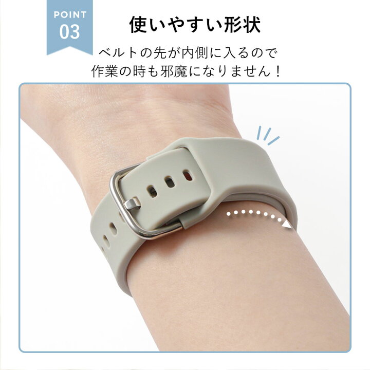 楽天市場】腕時計 ベルト 20mm 22mm レディース 腕時計 シリコン 替え 