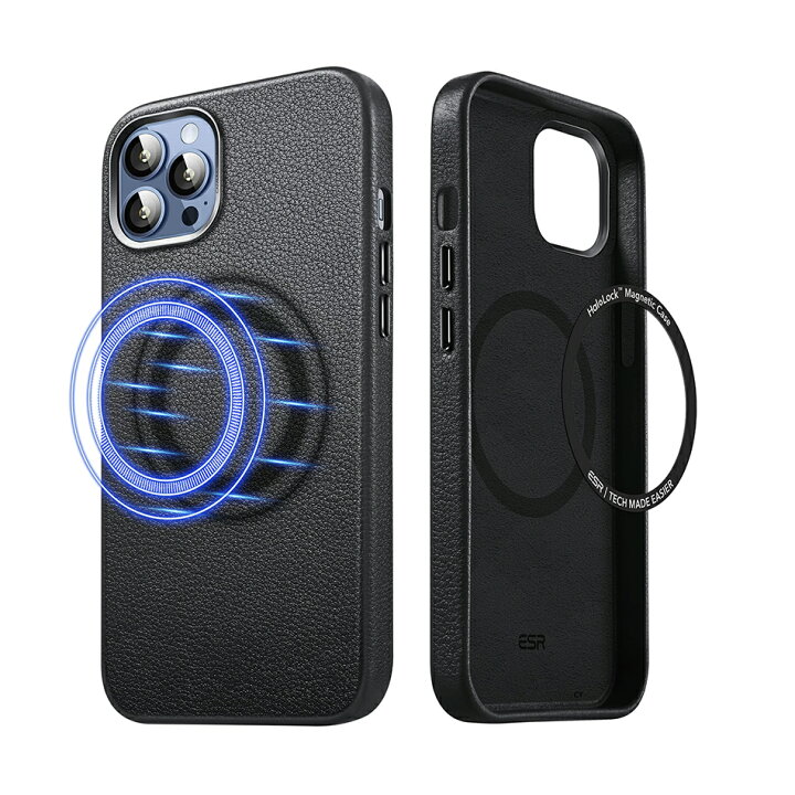 楽天市場】ESR iPhone 13 Pro ケース リアルレザー ケース MagSafe対応 