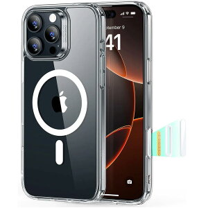 yESR iPhone 17 P[Xz iPhone 17 17 Pro 17 Pro Max 17 Plus 17 Air iPhone 16 15 V[Y MagsafeΉ ςɂ  ϏՌ NA P[X }OZ[t Ή MagSafe HaloLock ČRMILKi SGSF CCX