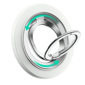ESR MagSafe�Ή� �X�}�z�����O 360�x��] ���̓}�O�l�b�g �o���J�[�����O �p�x���� �X�}�z�X�^���h �����h�~ iPhone17/16/15/14/13/12�Ή� ���{������� ���^�������O�t �}�O�l�b�g���z�[���h�����O