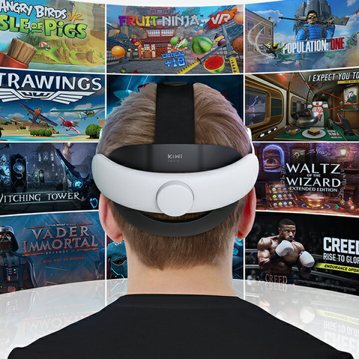 楽天市場】ヘッドセット VR アクセサリー メタクエスト2 ヘッド 