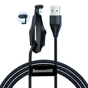 Baseus �Œ�z�Օt�����o�C���Q�[���f�[�^�P�[�u��USB for iPhone�y���������z�y���������z�y���l�������i�z