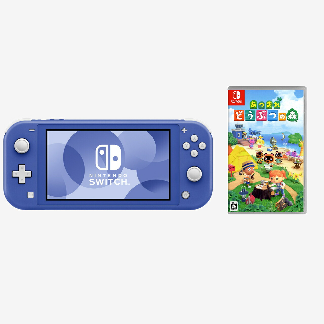 楽天市場】【新品】任天堂 Nintendo Switch Lite ブルー + あつまれ 