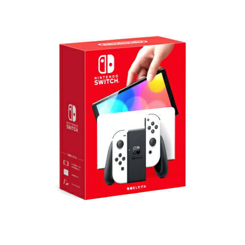 新製品 【86%OFF!】 Nintendo Switch有機ELモデルJoy-Con L ホワイト R 最大85%OFFクーポン HEG-S-KAAAA あす楽