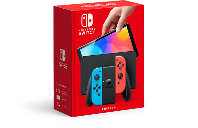大決算セール 新製品 Nintendo Switch有機ELモデルJoy-Con L 春の新作 ネオンブルー HEG-S-KABAA ネオンレッド R あす楽