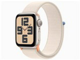 【新品未開封】Apple Watch SE 第2世代 GPSモデル 40mm MR9W3J/A スターライトアルミニウムケースとスターライトスポーツループ]【即日発送、土、祝日発送】【送料無料】