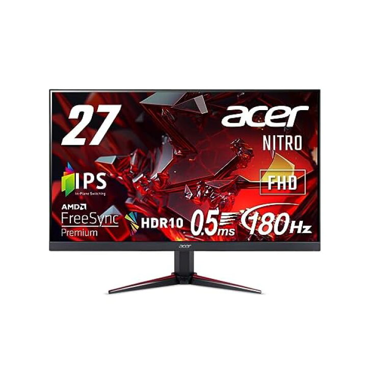 楽天市場】【新品】Acer Nitro ゲーミングモニター 27インチ  
