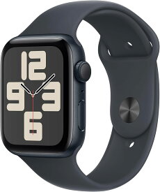 【新品未開封】Apple Watch SE 第2世代 GPSモデル 44mm MXEK3J/A [ミッドナイトスポーツバンド M/L]【日曜日以外即日発送】【送料無料】