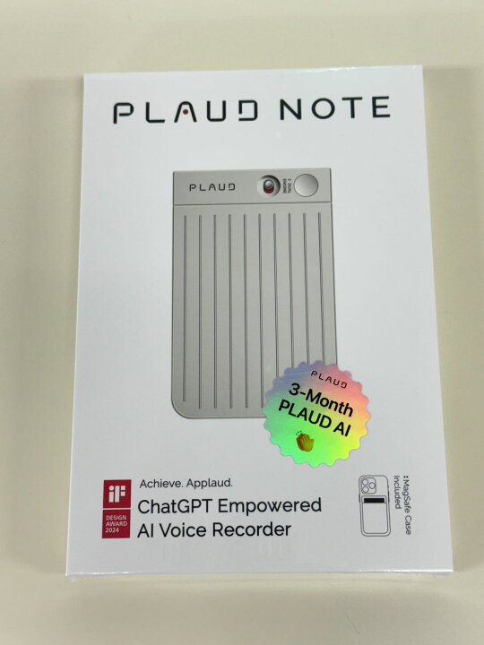 楽天市場】【新品未開封】PLAUD NOTE ChatGPT連携 AIボイスレコーダー  