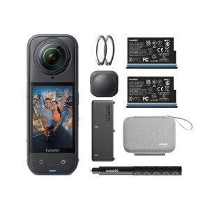 �y�V�i�zInsta360 X5 �G�b�Z���V�����L�b�g [�u���b�N]�y���j���ȊO���������z�y���������z