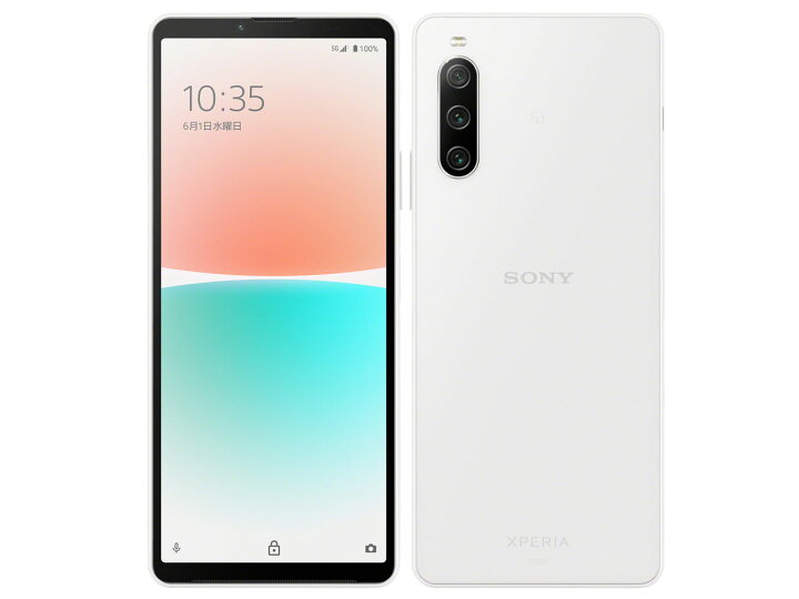 楽天市場】【新品】SONY Xperia 10 IV A202SO ホワイト softbankから 