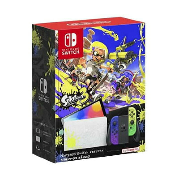 楽天市場】【新品】Nintendo Switch 有機ELモデル スプラトゥーン3 