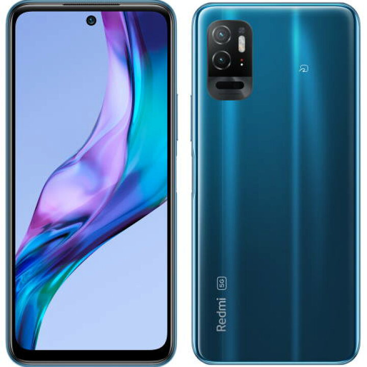 楽天市場】【新品未開封】XIAOMI REDMI NOTE 10T レイクブルー 64GB 