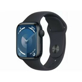 【新品未開封】Apple Watch Series 9 GPSモデル 41mm MR8X3J/A [ミッドナイトスポーツバンド M/L]【送料無料】【即日発送、土、祝日発送】