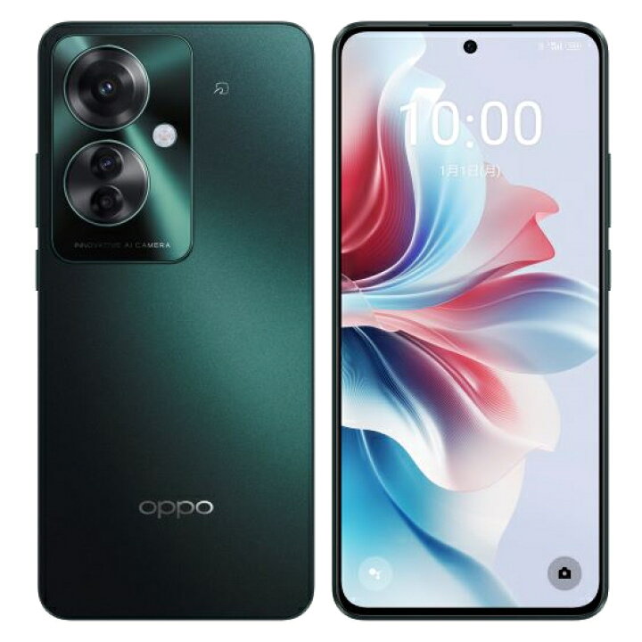 楽天市場】【新品未使用】OPPO Reno11 A ダークグリーン Y!mobile 