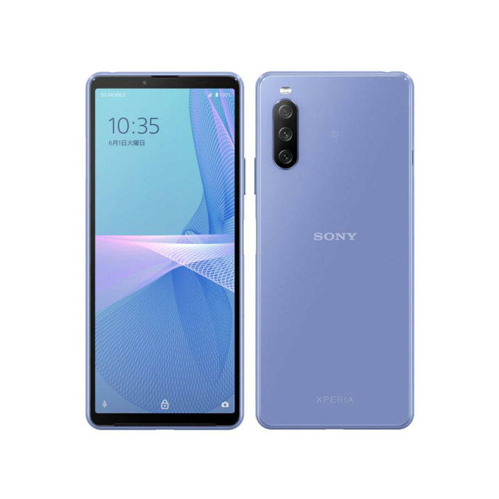楽天市場】【ほぼ新品】SONY Xperia 10 III A102SO ブルー 中古  