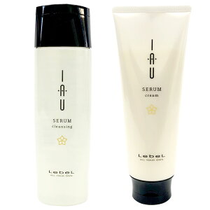 ���x�� �C�I�Z���� �N�����W���O �V�����v�[ 200ml �{ �N���[�� �w�A�g���[�g�����g 200ml �e1�Z�b�g �v2�� Lebel IAU SERUM �w�A�P�A ��������
