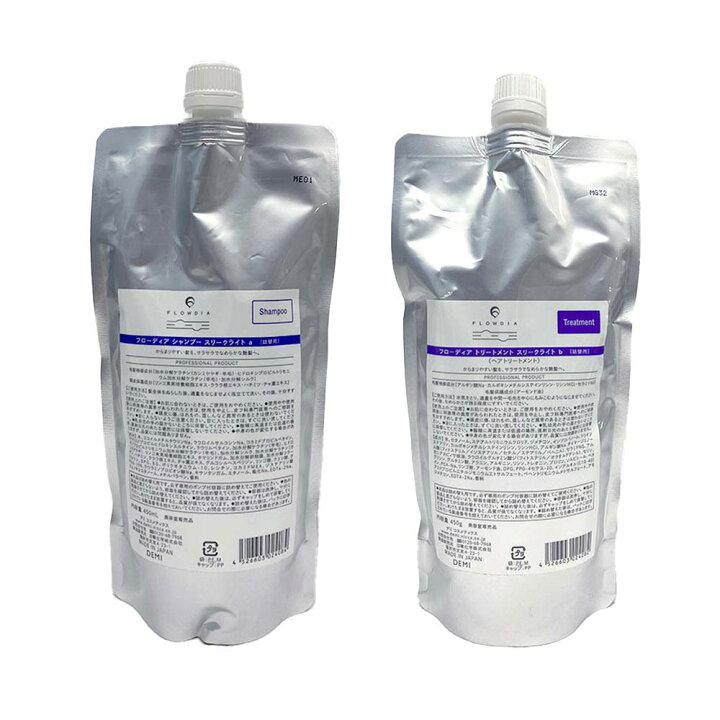 楽天市場】デミ フローディア シャンプー スリークライト 450ml ＋ 