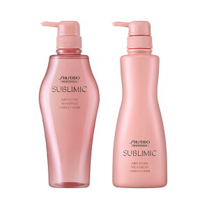 資生堂 サブリミック エアリーフロー シャンプー 500ml + トリートメント 500g 各1個 セット 国内正規品 送料無料