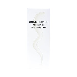 BULK HOMME �o���N�I�� �U �w�A�I�C�� 70mL 1�� THE HAIR OIL �A���R�� �����Y �w�A�P�A �j���p