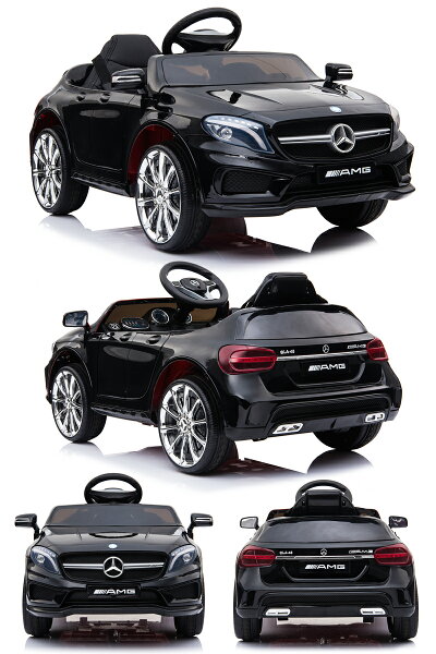 楽天市場 レンタル 乗用玩具 乗用ラジコン Benz Gla45 Amg ベンツ正規ライセンス ペダルとプロポで操作可能な電動ラジコンカー 乗用玩具 子供 おもちゃ ラジコンカー 電動乗用玩具 電動乗用ラジコンカー リングガール リングボーイ ベンツgla45 ブラック