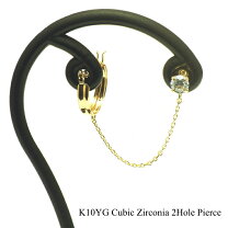楽天市場】2ホール ピアス k18の通販