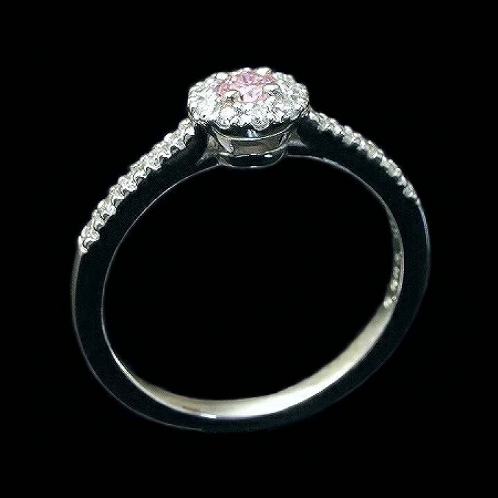 楽天市場】【1点物】プラチナ Pt900 ファンシー パープリッシュ ピンク  