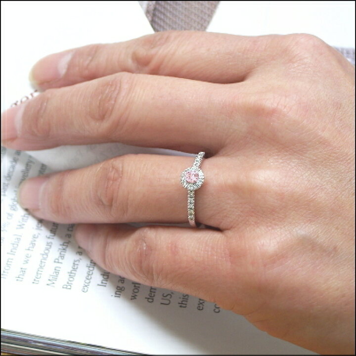 楽天市場】【1点物】プラチナ Pt900 ファンシー パープリッシュ ピンク  