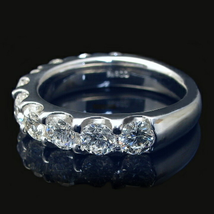 楽天市場】2.0ct 2カラット ダイヤモンド エタニティリング ダイヤ  
