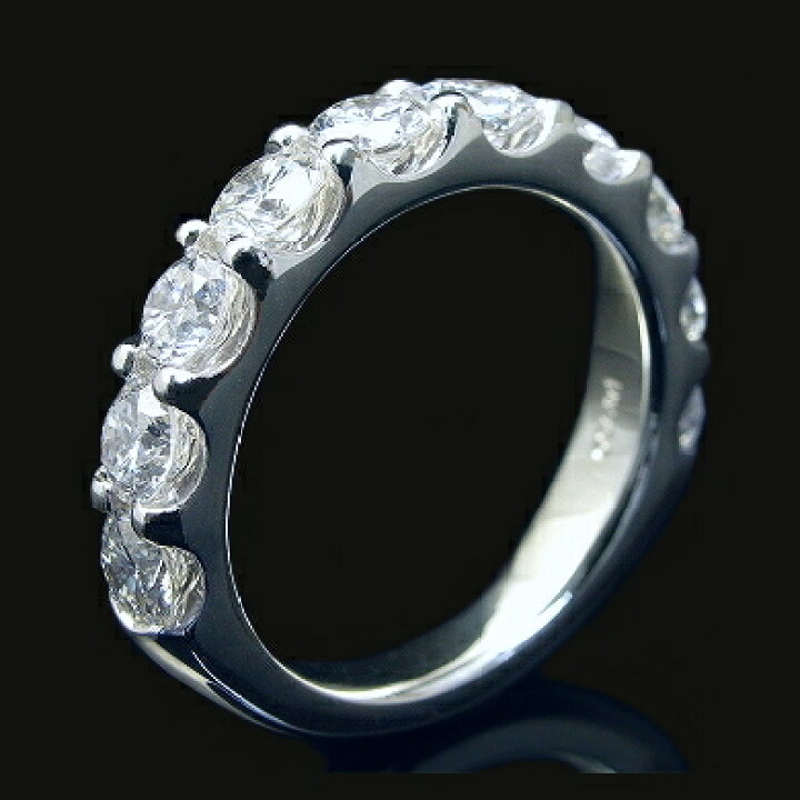 楽天市場】2.0ct 2カラット ダイヤモンド エタニティリング ダイヤ 