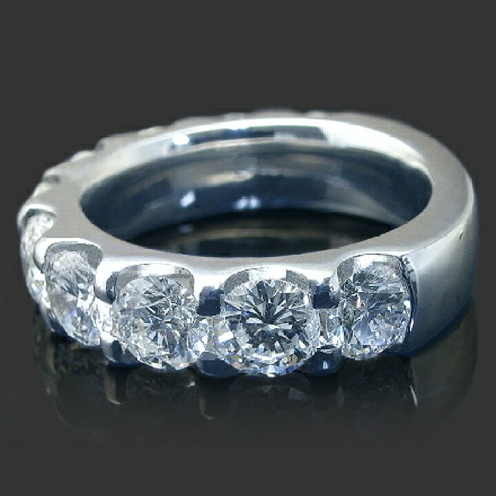 楽天市場】3.0ct 3カラット ダイヤモンド エタニティリング ダイヤ  