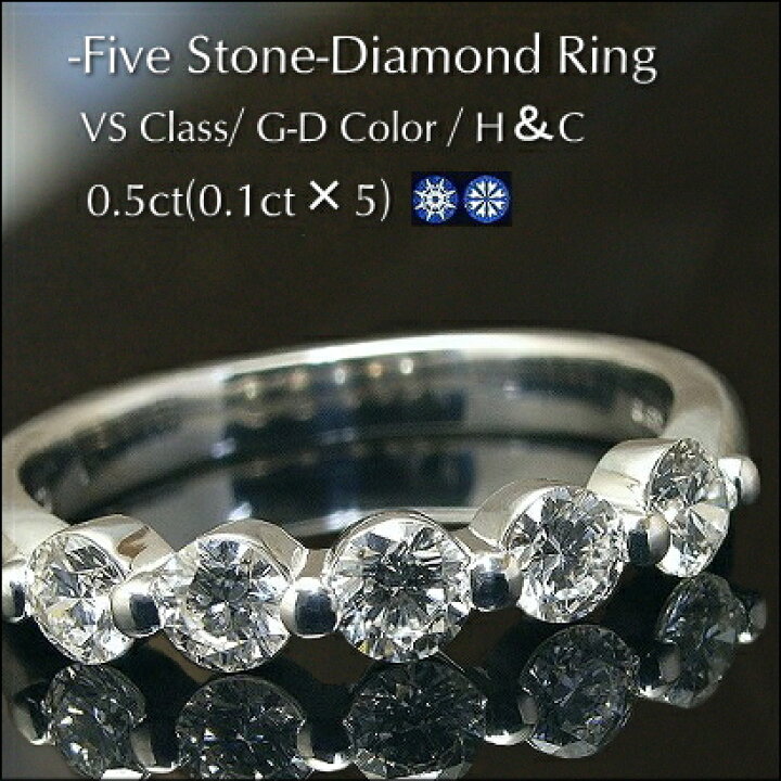 K14WG ダイヤモンド リング 0.05CT（K14WG ルビー0.5ct付きリングの  