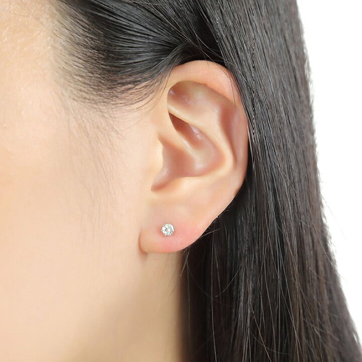 楽天市場】0.3ct【H＆C VSクラス Gカラー 0.15ct×2】プラチナ Pt900 