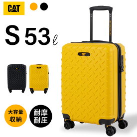 cat キャタピラー スーツケース 機内持ち込み キャリーケース Sサイズ 35L 2-3泊 キャリーバッグ 耐衝撃 超軽量静音 ダブルキャスター TSAロック Cat Cargo cat83552