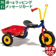 乗用玩具 三輪車 出産祝い BorneLund（ボーネルンド ）.winther（ウィンザー）社 ペリカン三輪車Vハンド…